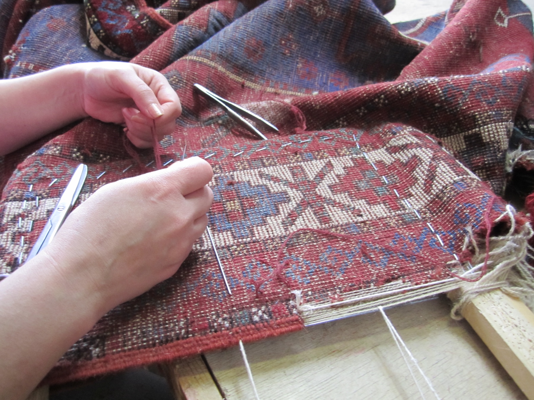 rug reweaving service