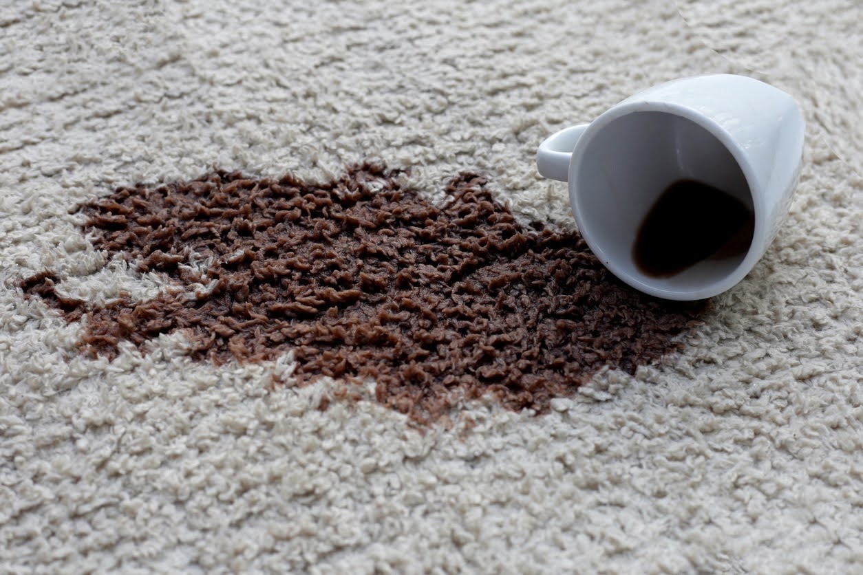 Tea spilled on the carpet! carpet stain removal